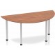 Rayleigh Post Leg Semi Circle Table